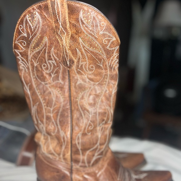 IDYLLWIND WOMEN'S SWEET TEA WESTERN BOOTS - SNIP TOE BROWN WOMENS BOOT - Picture 2 of 4